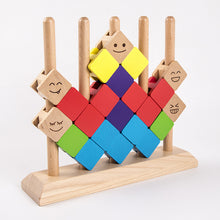 Load image into Gallery viewer, 32pcs Wooden Stacking Blocks